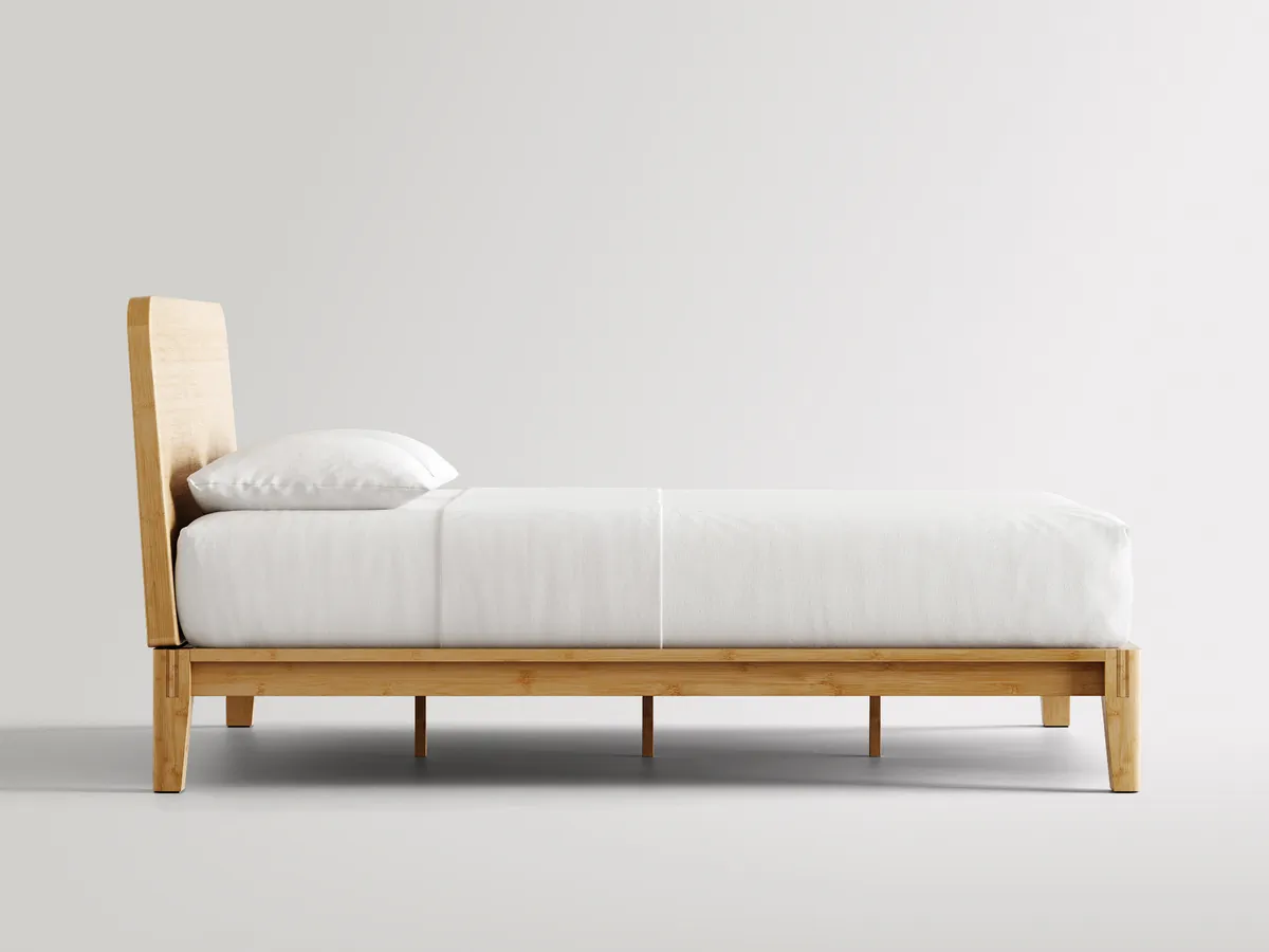 Siena Bamboo Bed and Mattress Bundle